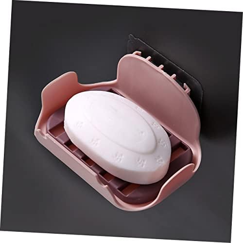 Anneome Bathroom Soap Dish Holder Double Layer Draining