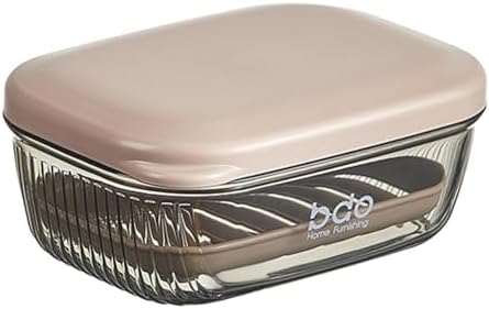 Travel Soap Case with Leakproof Lid and Drainage