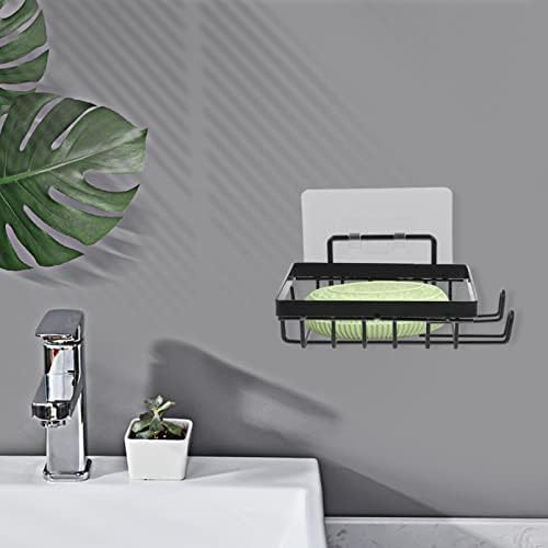 Alipis Wall-mounted Soap Holder Bar Dish for Shower and Kitchen