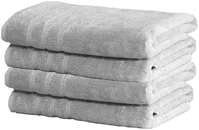 Mosobam Luxury Turkish 4-Piece Bath Towel Set 1