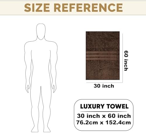 Organix Egyptian Cotton Bath Towel Set - 4 Piece 550 GSM