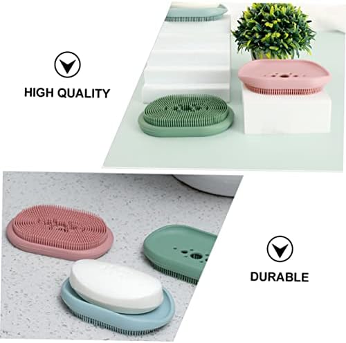 Perfect Furniture Essential Silicone Soap Holder with Drain