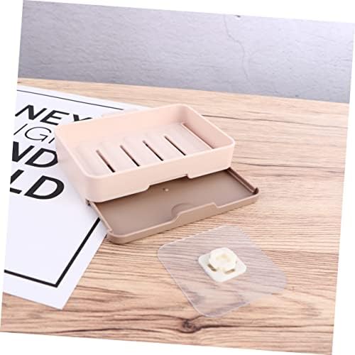 Hoement Leak Proof Soap Dish Wall Mounted Holder
