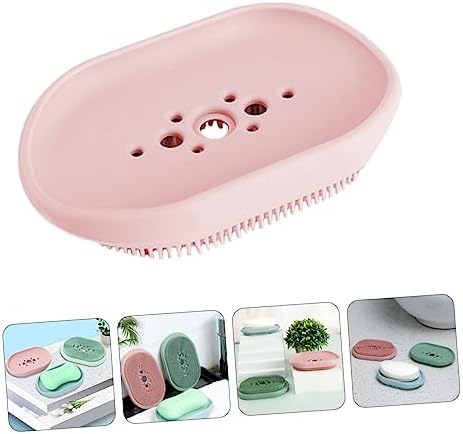 Perfect Furniture Essential Silicone Soap Holder with Drain