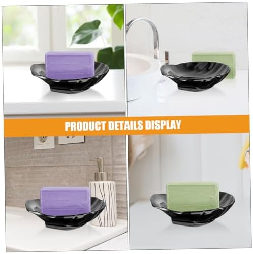HAKIDZEL 2pcs Shell Soap Dish Holder 1