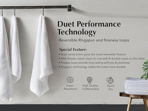 A1 Home Collections Bath Towels Set of 6