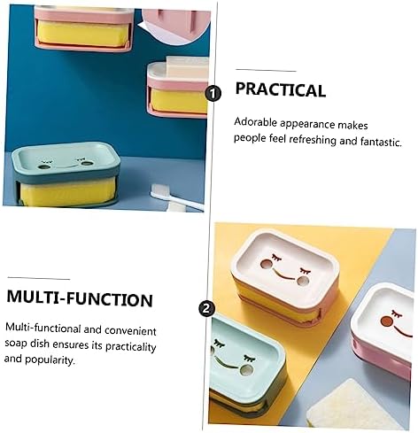 RORPOIR Wall-Mounted Double Layer Soap Dish