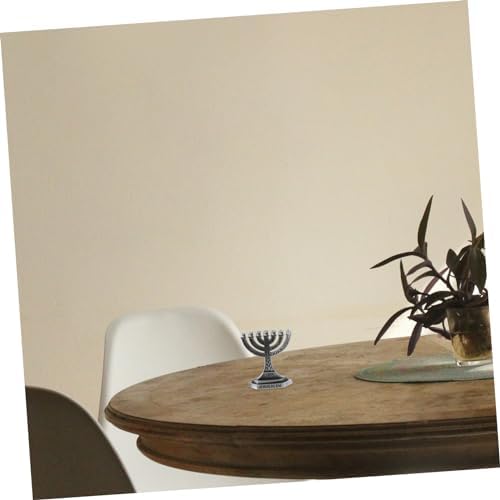 Retro Zinc Alloy Candlestick Holder for Taper Candles