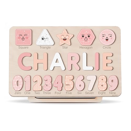 Personalized Wooden Name Puzzle for Kids Custom Toy