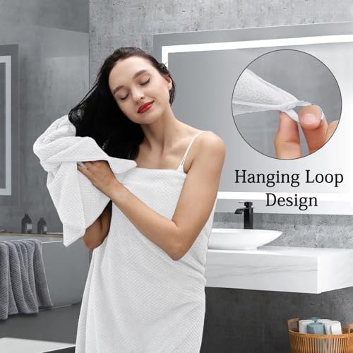 Hailea 4-Pack Extra Large Bath Towels Set 35x70 Inches