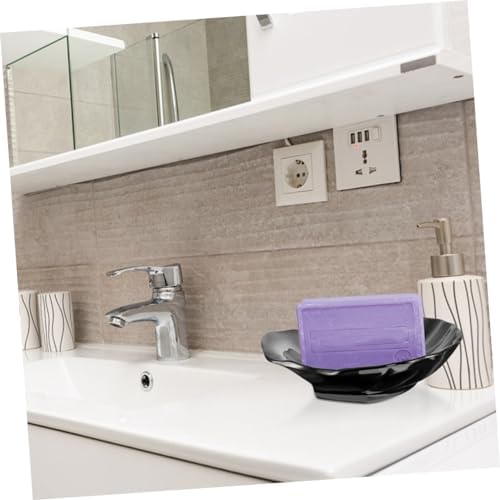 Anneome 2pcs Shell Soap Dish for Bath and Travel Use