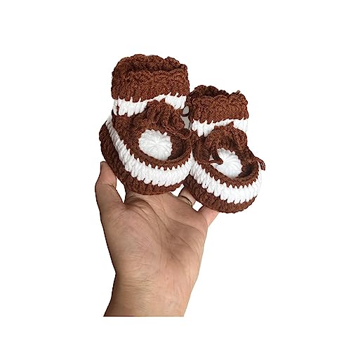 Handmade Crochet Baby Shoes Kit for Decor