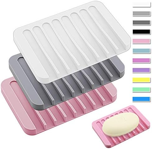 Urbanstrive Flexible Silicone Soap Dish - Pink