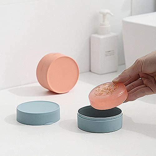 Plastic Soap Box with Cover Waterproof and Portable 1