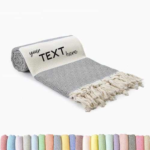 Turkish Cotton Beach Towel for Yoga Travel Kids Adults
