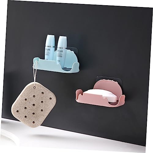 Holibanna Holder Soap Dish Adhesive Compartment