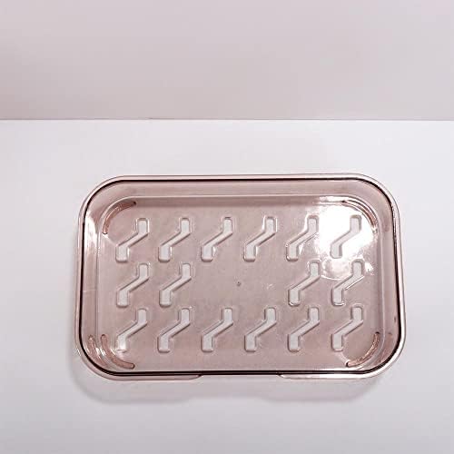 Portable Soap Box with Lid and Drainage for Kitchen and Bathroom