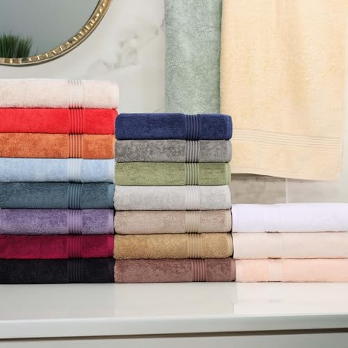 Superior Egyptian Cotton 6-Piece Towel Set in Taupe