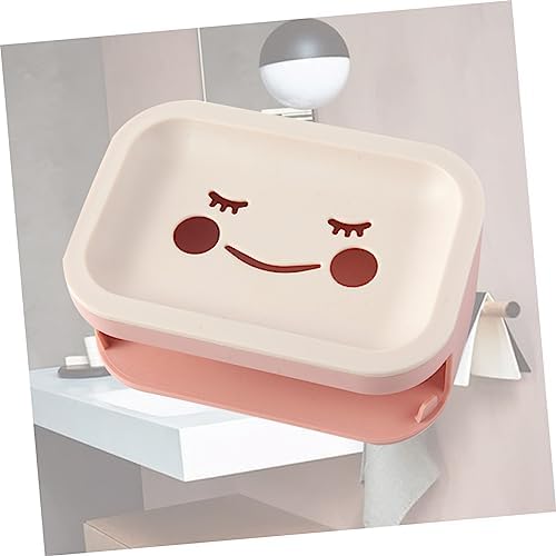 Amosfun Wall Mount Soap Holder with Draining Design