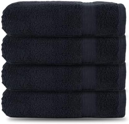 Textila Bath Towels - 30x60 Inch Pack of 4