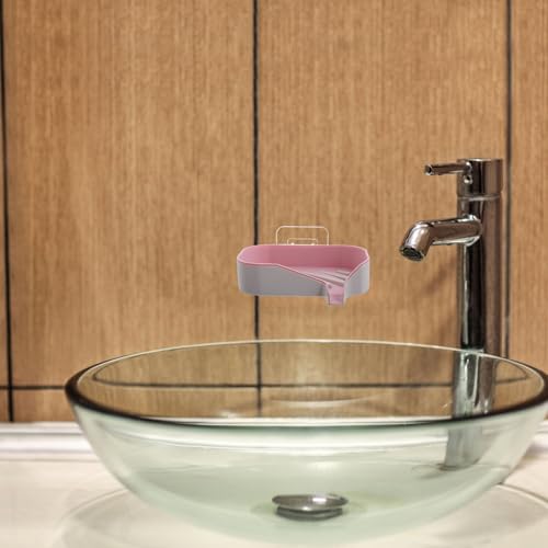 DRESSOOS Multifunctional Soap Dish with Drainage and Hooks