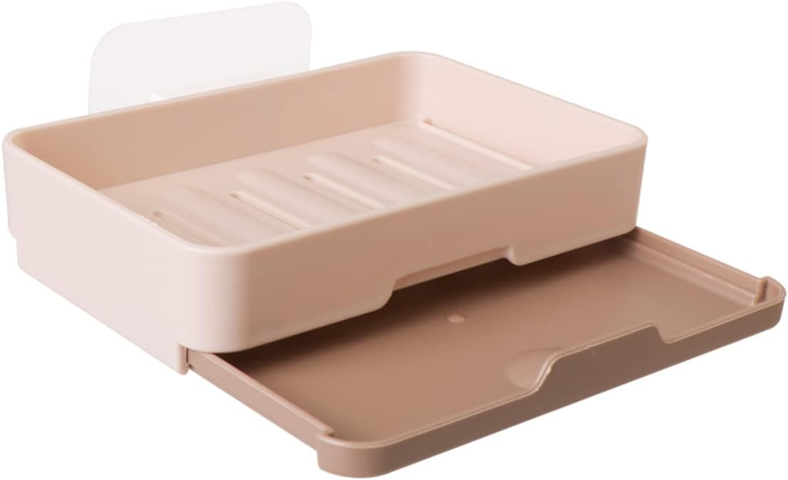 Ciieeo Practical Soap Mounted Dish Leak Proof Box for Bathroom