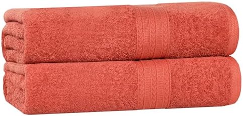 Superior Eco-Friendly Cotton 2-Piece Bath Sheet Set 1