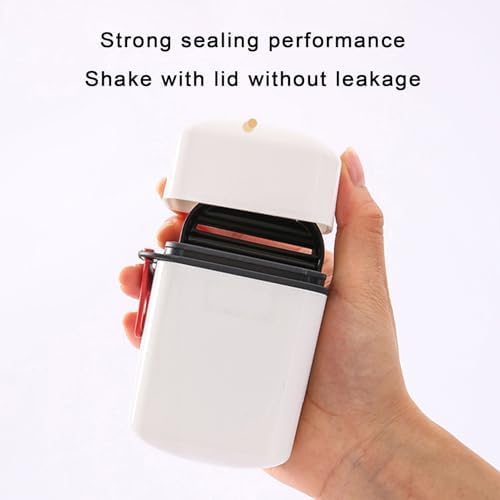 Loyliawa Portable Soap Box with Drainage and Lock