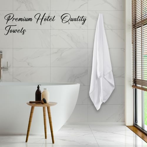 Organix 4 Pack Bath Towels 30x60 Hotel Quality