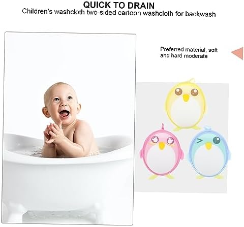 Healeved 3pcs Foaming Bath Towel Set