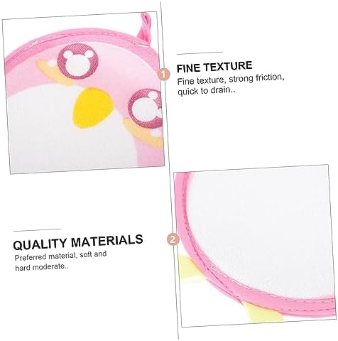 FRCOLOR 3pcs Bath Towel Set with Washcloth and Sponge