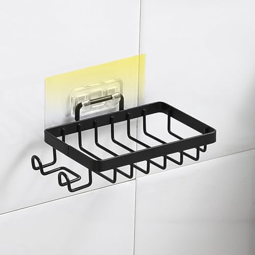 Grebest Stainless Steel Soap Loofah Holder Wall Mount 1pc