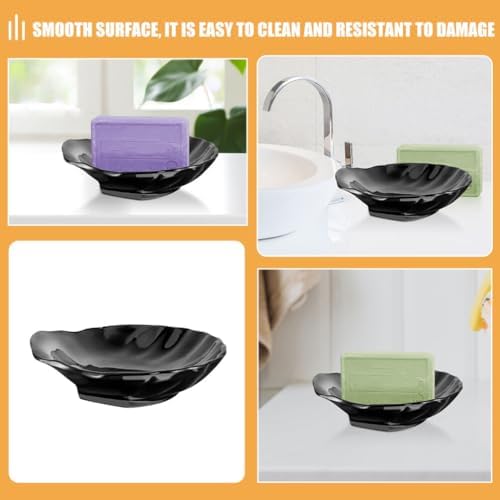 Alipis 2pcs Seashell Soap Holder for Bathroom