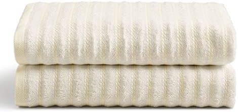 Cosy House Collection Luxury Bamboo Blend Towel Set 2 Pack