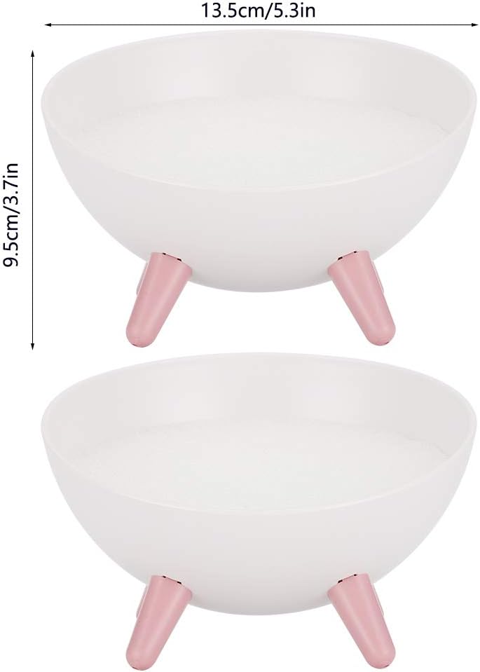Atyhao Soap Dish with Drainage and Anti-Slip Design