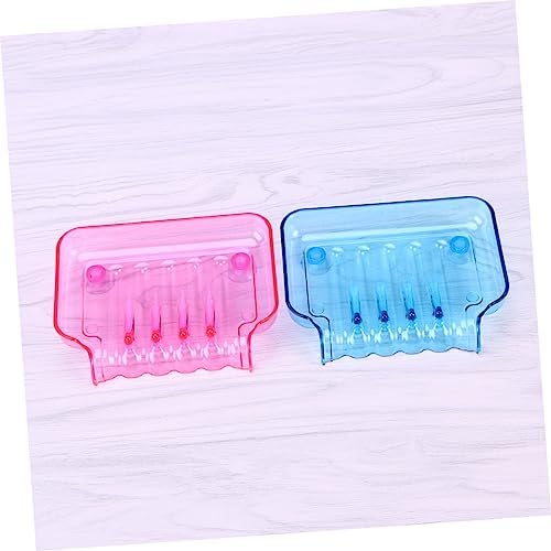 Garneck Bathroom Soap Dish Holder with Suction 1