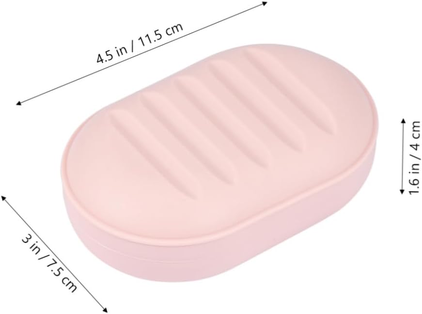 Zerodeko 8-Pack Travel Soap Holder Plastic Case
