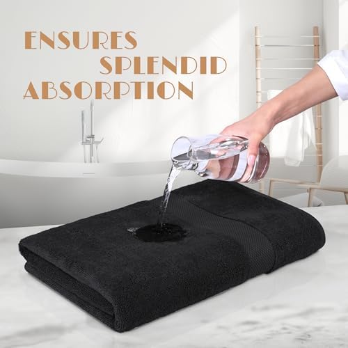 White Classic Luxury Soft Bath Sheets Set 2 Pack
