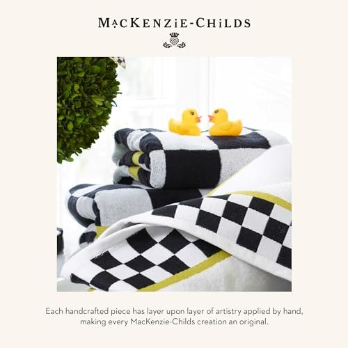 MACKENZIE-CHILDS Courtly Stripe Bath Towel