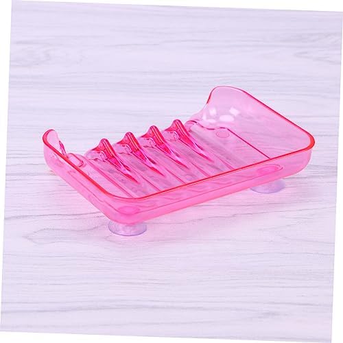 PRETYZOOM Non-Slip Suction Soap Dish for Bathroom Kitchen Shower Wall Mount