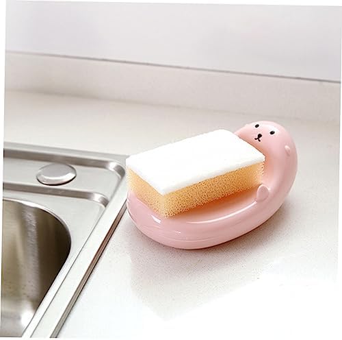SHOWERORO Heart Shaped Soap Dish Drainer Holder for Boys and Girls