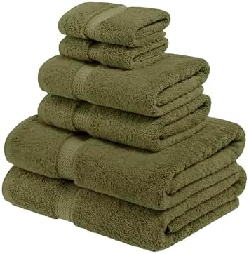 Superior Egyptian Cotton Pile 6-Piece Towel Set