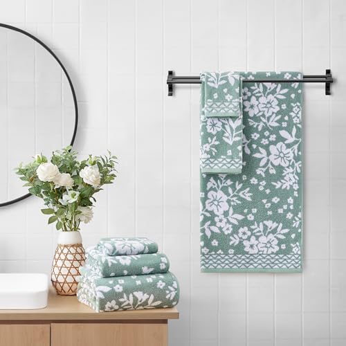 Lucky Brand Folk Floral 6 Piece Bath Towel Set