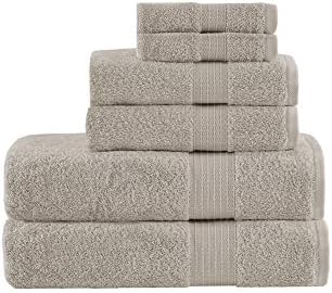 Madison Park Organic Cotton Towel Set Hotel Quality Tan