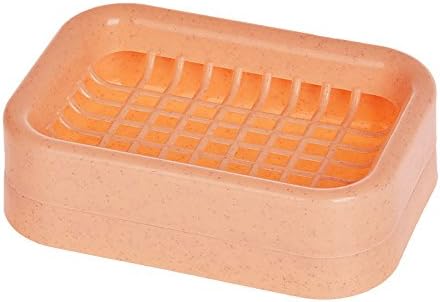 Sumddy 2PCS Plastic Soap Dish Holder Box for Home and Travel