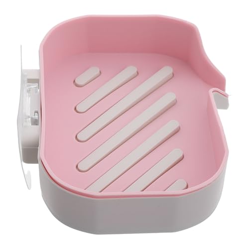 DRESSOOS Multifunctional Soap Dish with Drainage and Hooks
