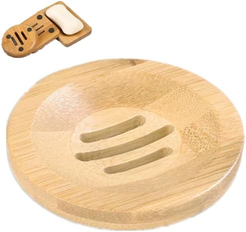 Wooden Soap Dish Holder for Bathroom 1