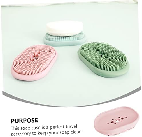 Perfect Furniture Essential Silicone Soap Holder with Drain