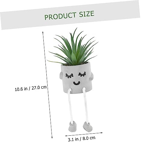 PRETYZOOM Artificial Bonsai with Hanging Leg Design 1