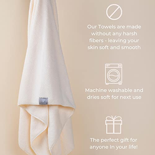 VOLO Hero Body Towel - Luna Gray Luxury Spa Towel 1